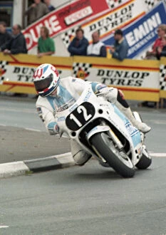 Images Dated 20th May 2021: Jamie Whitham (Suzuki) 1989 Production 1300 TT