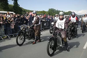 Images Dated 22nd August 2020: Janet Cope (1921 Velocette), No. 35, 2007 Re-enactment