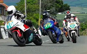 Robert Nelson Prints: Jason Corcoran (Suzuki) and Eric Lenser (Honda) and Robert Nelson (Suzuki) 2016 Southern 100