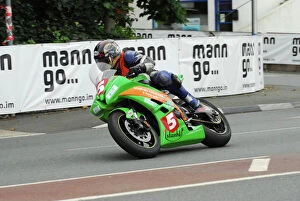Images Dated 24th August 2013: Jason Corcoran (Yamaha) 2013 Newcomers Manx Grand Prix