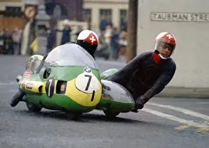 Jean Claude Castella & Albert Castella (BMW) 1971 500 Sidecar TT
