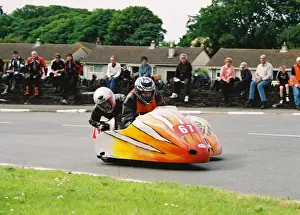 Jean-Claude Huet & Emmanuel Nicholas (Ireson Kawasaki) 2004 Sidecar TT