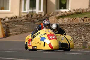 Jean-Claude Kestler & Christophe Vergne (Baker Honda) 2004 Sidecar TT