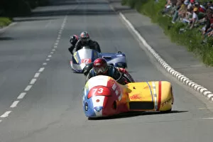 Baker Honda Collection: Jean-Claude Kestler & Guillam Jamet (Baker Honda) 2005 Sidecar TT
