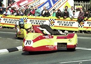 1989 Sidecar Tt Collection: Jed Tennant & Ian Tennant (Yamaha) 1989 Sidecar TT