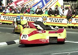 Jed Tennant & Ian Tennant (Yamaha) 1989 Sidecar TT