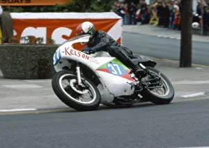Jeff Jones Gallery: Jeff Jones (BSA) 1977 Jubilee TT