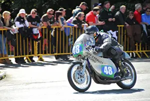 Suzuki Prints: Jeff Ward Suzuki 2014 Lightweight Classic Manx Grand Prix