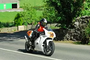 Images Dated 30th May 2016: Jeffrey Vromant (Suzuki) 2016 Pre TT Classic
