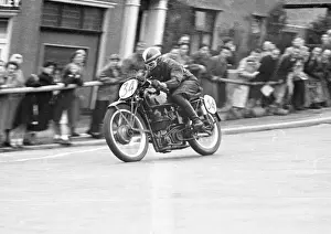 Jesse Dolby (Velocette) 1951 Junior Manx Grand Prix