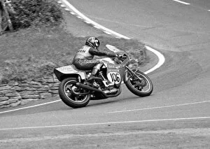 Images Dated 22nd November 2017: Jim Anderson (Ducati) 1981 Senior Manx Grand Prix