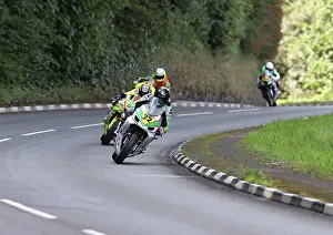 Jim Barnett (Suzuki) at Quarry Bends 2022 Senior Manx Grand Prix