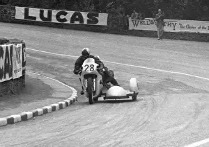 Jim Bollington & Don Simpson (Triumph) 1960 Sidecar TT