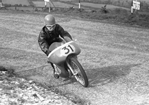 Images Dated 26th April 2021: Jim Bound (Montesa) 1957 Ultra Lightweight TT