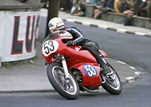 Images Dated 24th May 2020: Jim Curry (Aermacchi) 1968 Junior TT