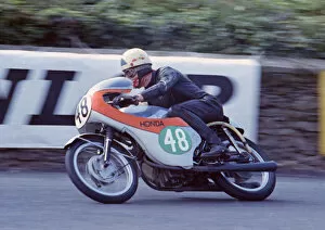 Images Dated 15th January 2019: Jim Curry (Honda) 1966 Lightweight TT