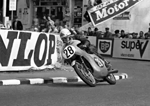 Images Dated 8th April 2022: Jim Curry (Honda) 1966 Ultra Lightweight TT