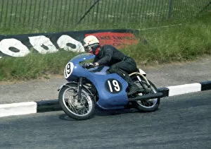 Images Dated 8th April 2022: Jim Curry (Honda) 1967 Ultra Lightweight TT