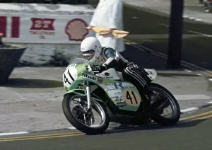 Images Dated 24th October 2020: Jim Heath (Yamaha) 1977 Senior Manx Grand Prix