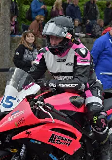 Images Dated 3rd June 2019: Jim Hodson (Yamaha) 2019 Supersport TT
