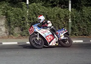 1986 Newcomers Manx Grand Prix Prints: Jim Hunter (Suzuki) 1986 Newcomers Manx Grand Prix