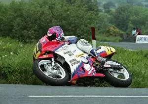 Images Dated 15th July 2011: Jim Moodie at the Gooseneck: 1993 Supersport 600 TT