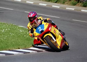 Images Dated 14th March 2019: Jim Moodie (V&M Yamaha) 2002 Junior 600 TT