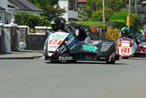 Jim Noble & Shaun Chandler (MR Equipe Suzuki) 2014 Southern 100