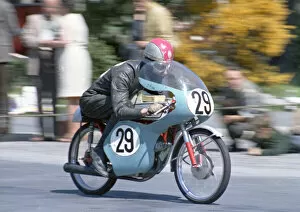 Images Dated 11th January 2021: Jim Pink (Honda) 1968 50cc TT