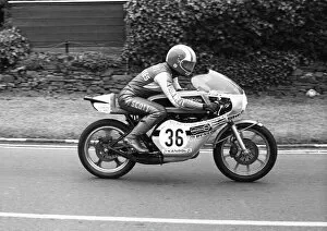 Images Dated 30th October 2018: Jim Scott (Yamaha) 1977 Classic TT