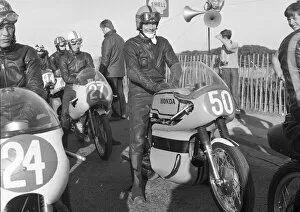 Images Dated 20th July 2021: Jimmy Creer (Honda) 1969 Lightweight Manx Grand Prix