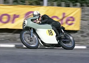 Images Dated 2nd April 2020: Jimmy Guthrie jnr (Norton) 1967 Senior Manx Grand Prix
