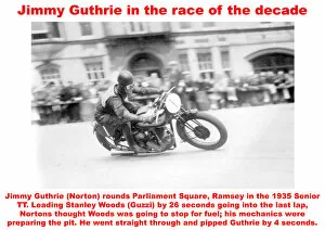 Images Dated 7th October 2019: Jimmy Guthrie in the race of the decade