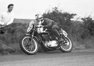 Images Dated 20th December 2021: Jimmy Jones (BSA) 1956 Junior Ulster Grand Prix