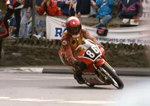 Images Dated 12th January 2019: Jimmy Rodgers (Honda) 1992 Ultra Lightweight TT