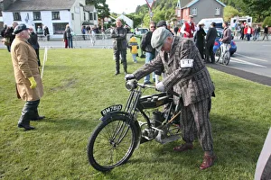 Images Dated 22nd August 2020: Job Grimshaw scrutineers Phil Newmans Tusroke, 2007 Re-enactment