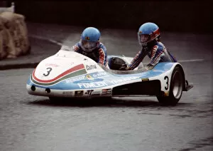 Images Dated 4th January 2019: Jock Taylor & Benga Johansson (Fowler Yamaha) 1980 Sidecar TT