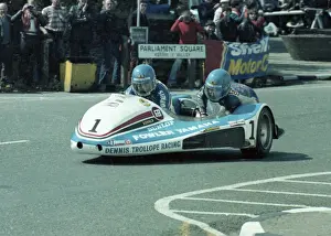 Jock Taylor & Benga Johansson (Fowler Yamaha) 1981 Sidecar TT