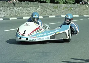 Jock Taylor & Benga Johansson (Fowler Yamaha) 1981 Sidecar TT