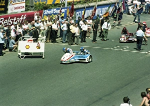 Jock Taylor Gallery: Jock Taylor & Benga Johansson (Yamaha) 1982 Sidecar TT