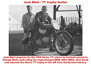 Images Dated 4th October 2019: Jock West - TT trophy hunter