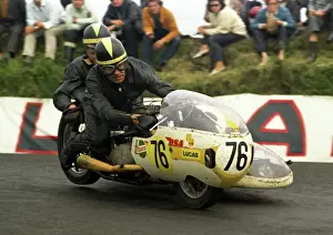 Joe Coxon &s Galligan (Rumble BSA) 1970 750cc Sidecar TT