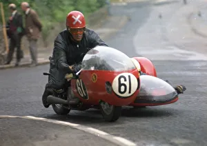1971 500 Sidecar Tt Collection: Joe Coxon & W Costelloe (BSA) 1971 500 Sidecar TT