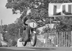 Images Dated 13th September 2011: Joe Dunphy at Ballaugh Bridge: 1964 Ultra Lightweight TT