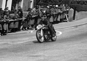 Images Dated 23rd February 2019: Joe Glazebrook (Norton) 1956 Senior TT