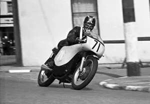 Images Dated 18th October 2019: Joe Iszard (AJS) 1963 Junior Manx Grand Prix