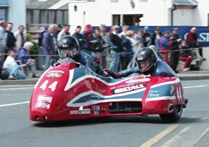 Joe Martin & Kate Harrington (Windle) 1995 Sidecar TT