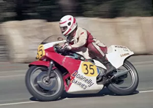 Images Dated 23rd July 2020: Joe Phillips (Yamaha) 1987 Senior Manx Grand Prix