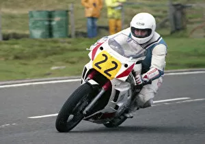 Images Dated 31st May 2020: Joe Toner (Yamaha) 1990 Senior Manx Grand Prix