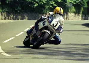 Images Dated 20th March 2016: Joey Dunlop (Honda) 1987 Formula One TT